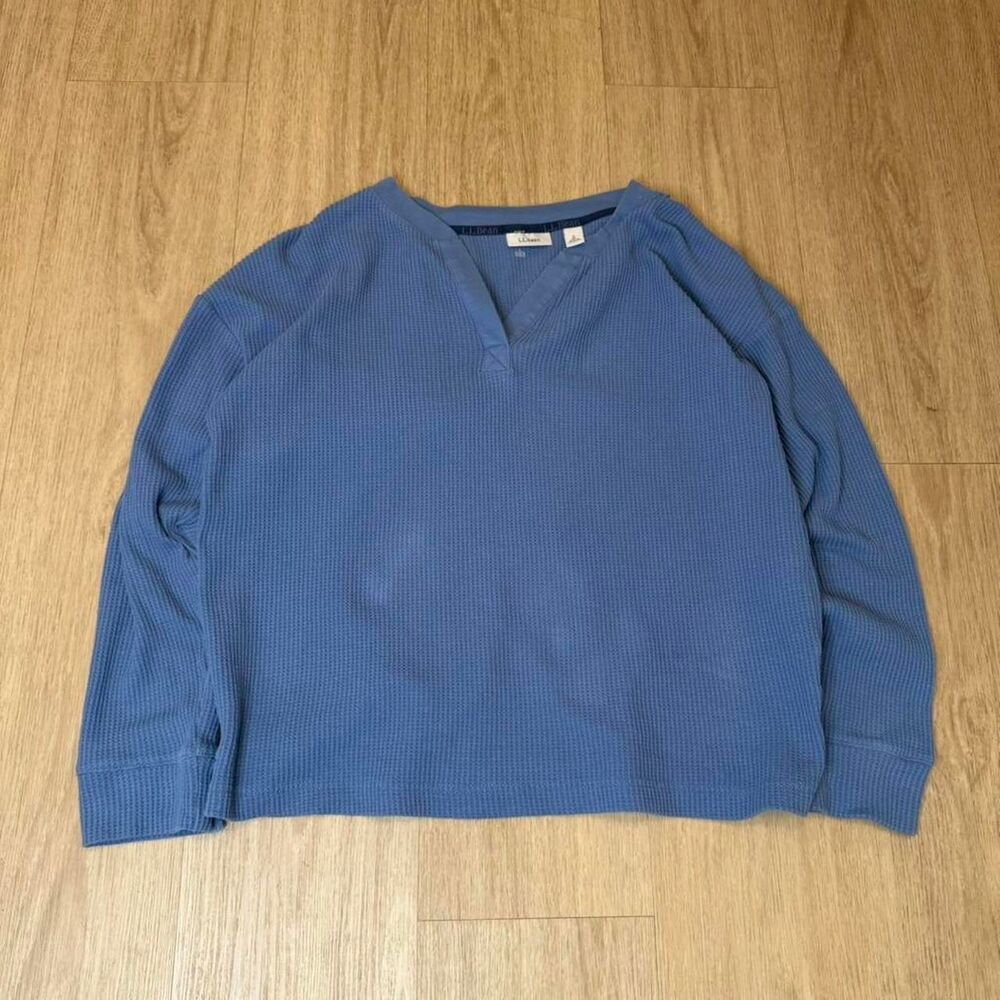 Llbean Women's Blue Shirt